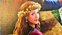 Carcassonne board game review - princess from Carcassonne board game box art