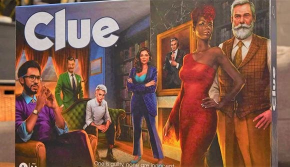 Clue board game sexiest characters - Clue box from Hasbro
