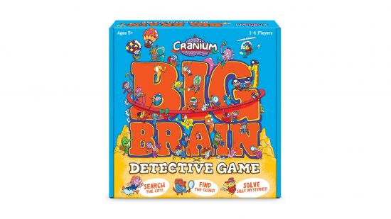 Cranium 25th anniversary edition big brain detective game box