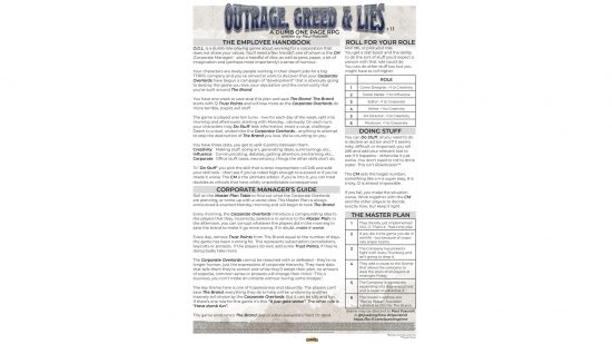 DnD OGL stop one page rpg rules
