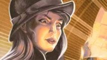 Legacy board games - art of a woman in a hat from Pandemic Legacy: Season 0