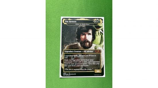 magic the gathering the muppets commander deck card Jim Henson