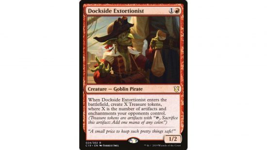 MTG Elesh Norn no ban - Wizards of the Coast Magic card, Dockside Extortionist