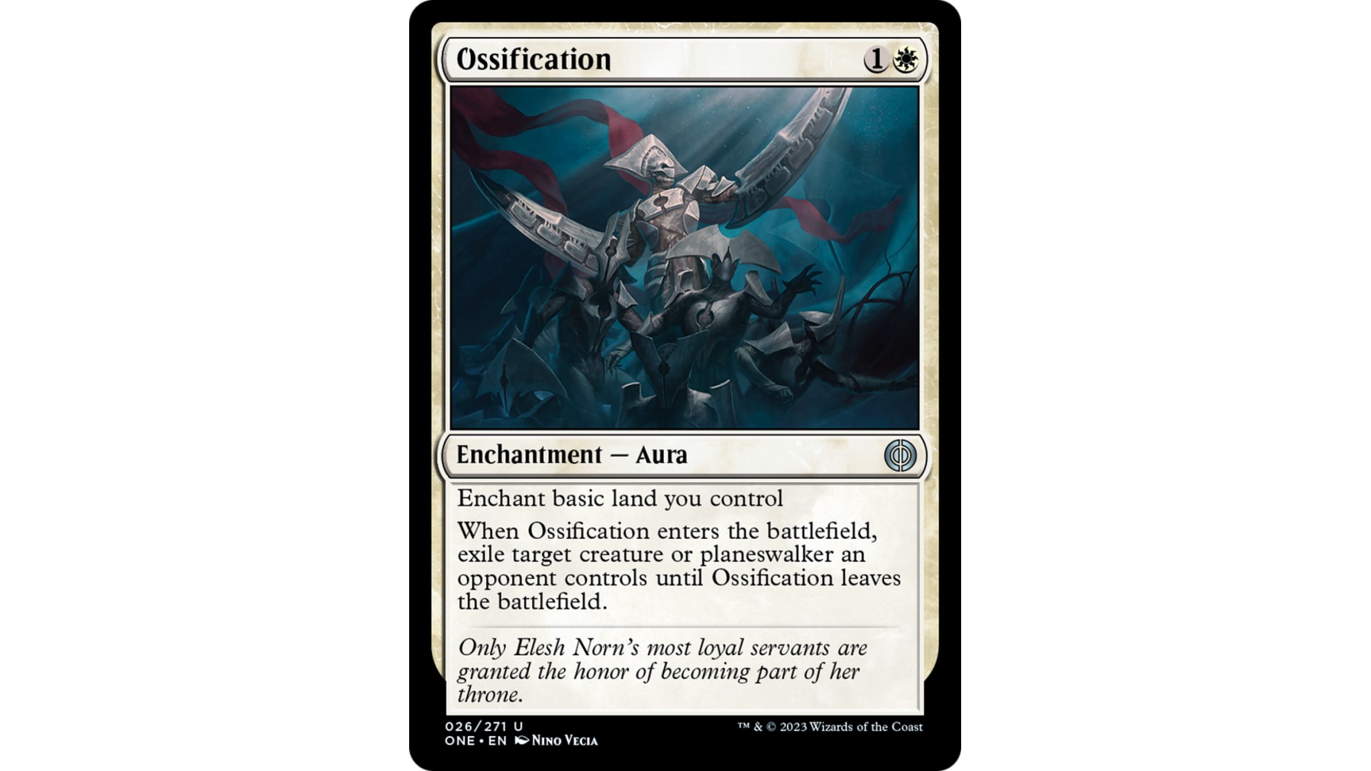 MTG Phyrexia All Will Be One card ossification