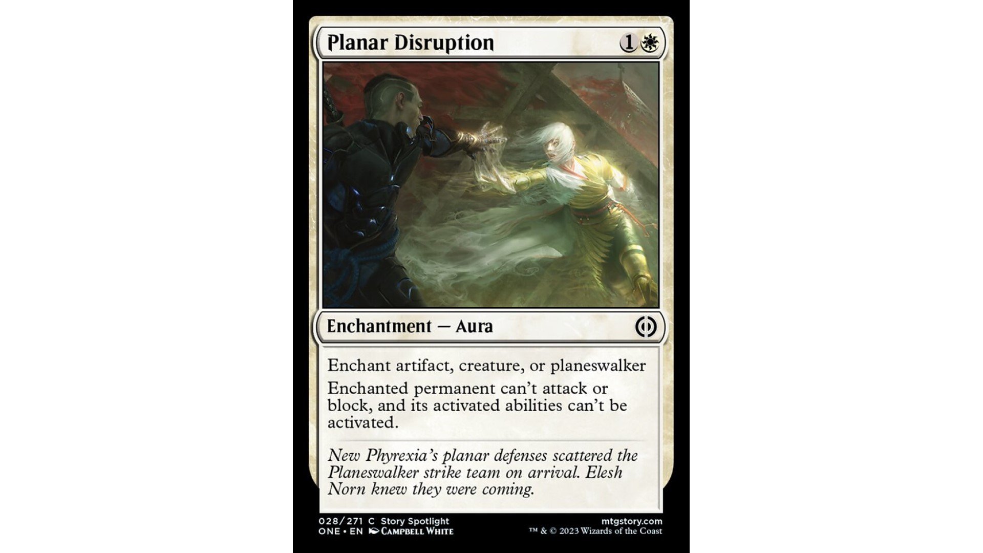 MTG Phyrexia All Will Be One card Planar Disruption