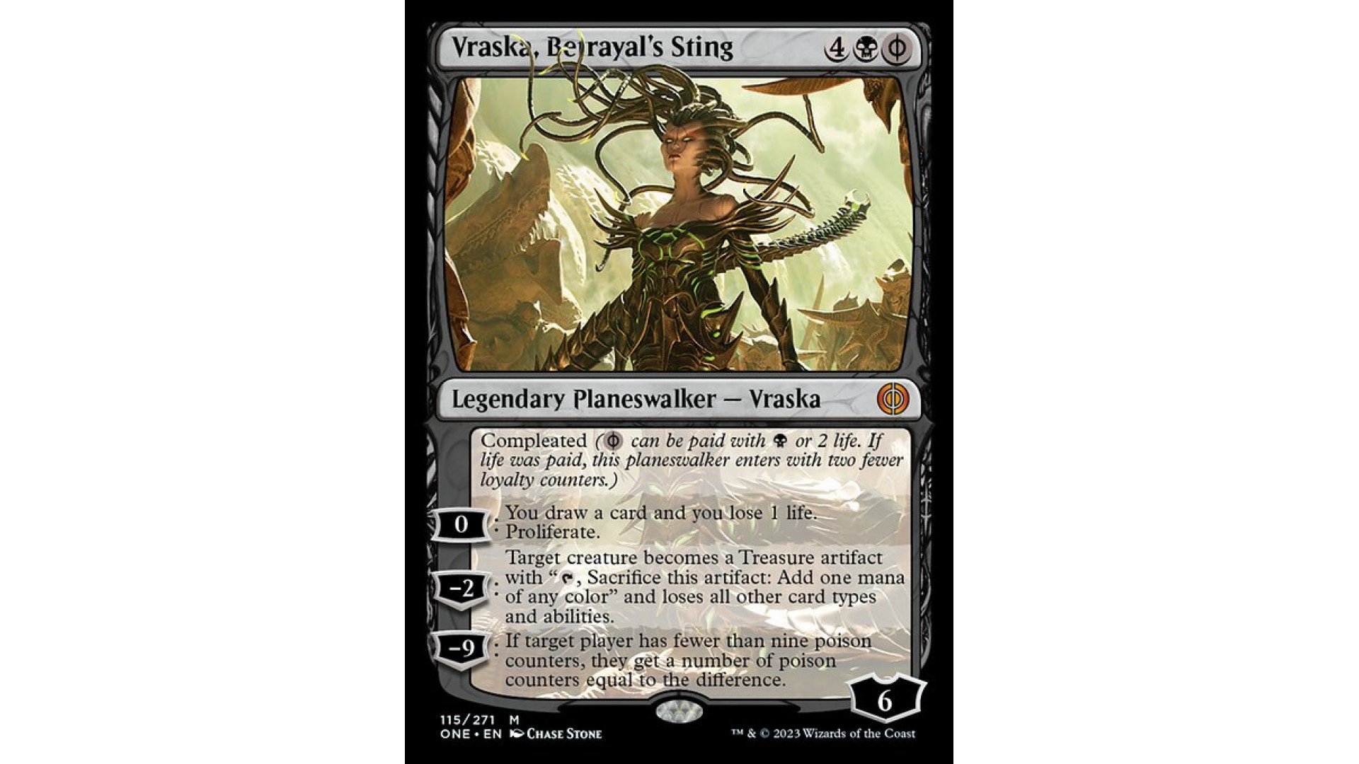 MTG Phyrexia All Will Be One card Vraska