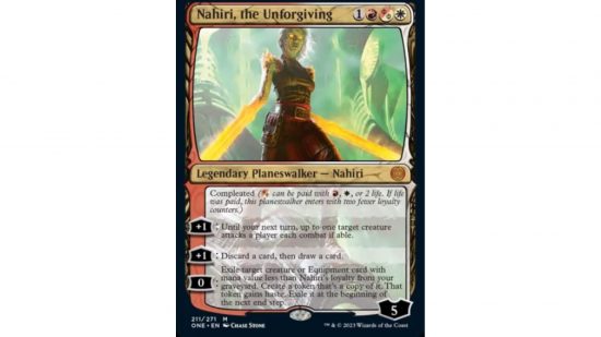 mtg phyrexia all will be one compleated nahiri
