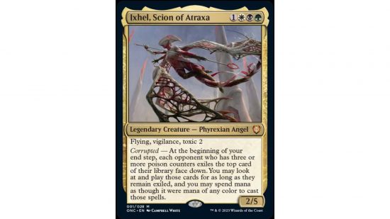 MTG Phyrexia All Will Be One release date - the card Ixhel