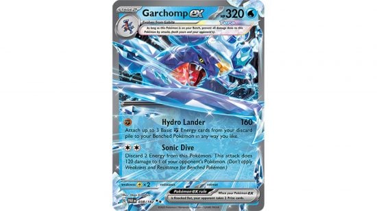 Pokemon TCG card Garchomp EX