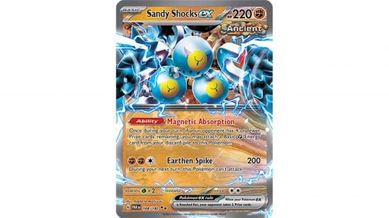Pokemon TCG card Sandy Shocks
