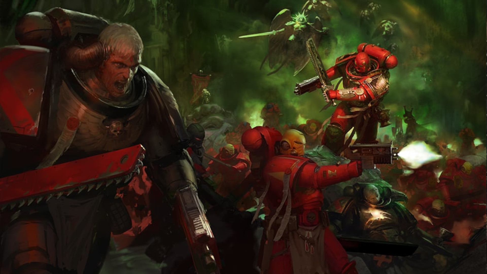 The Blood Angels will star in an official Warhammer 40,000 animated series  next year