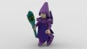 Yugioh Lego - a minifigure dark magician