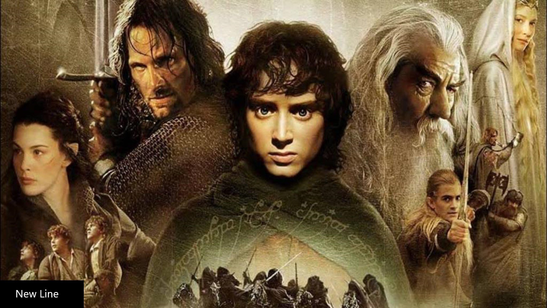 Dungeons and Dragons movies - Lord of the Rings: The Fellowship of the Ring movie poster