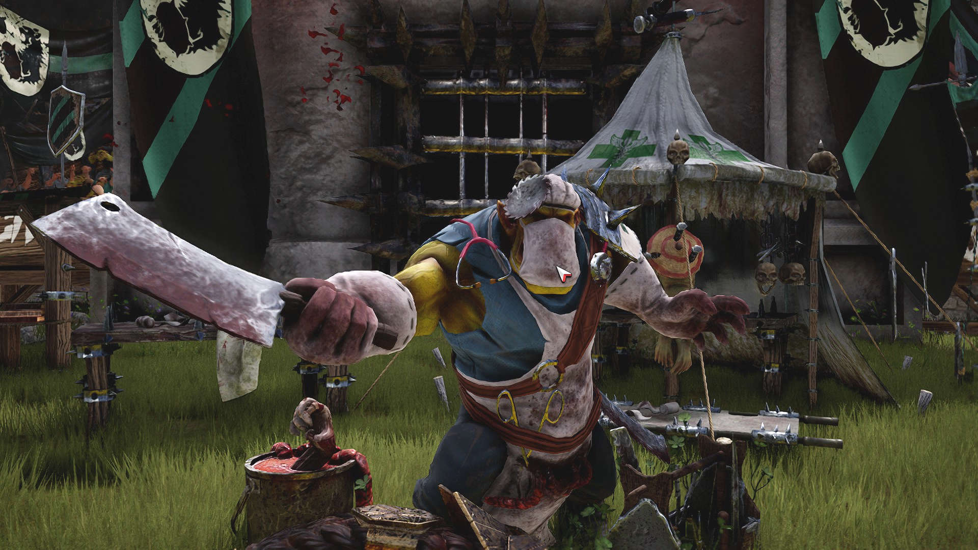 Blood Bowl 3 league commissioner letter - Orc apothecary, screenshot from Cyanide Studio's Blood Bowl 3