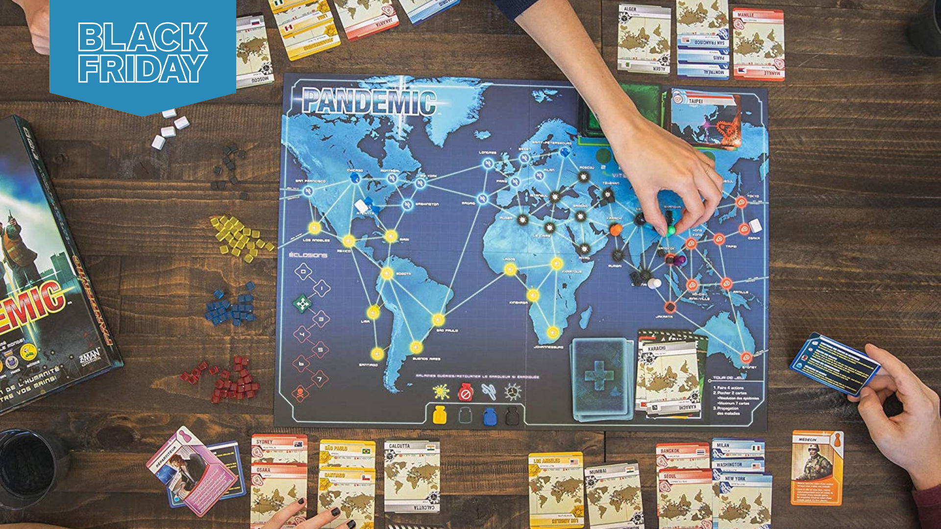 Pandemic, one of the best gateway games