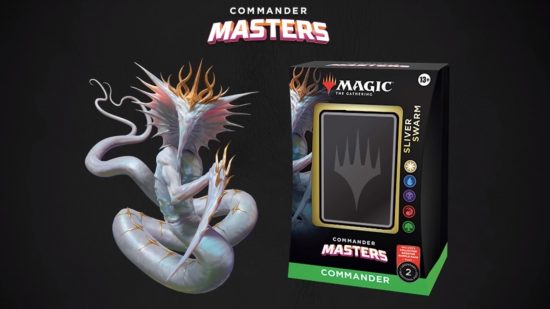 MTG Commander Masters - A sliver deck with artwork of the commander