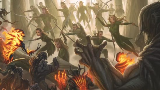 Magic The Gathering March of the Machine - a Phyrexian invasion of Lorwyn