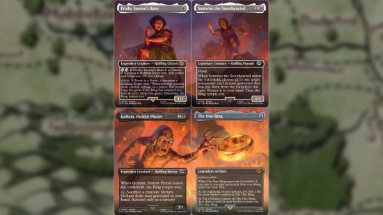 Here's what every Fellowship of the Ring member looks like in MTG's Lord of  the Rings set