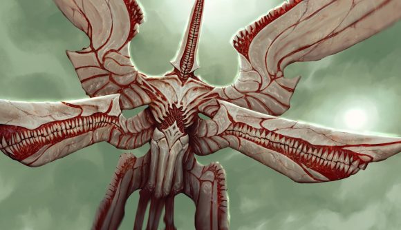 MTG Phyrexia artist made an original horror sci-fi universe
