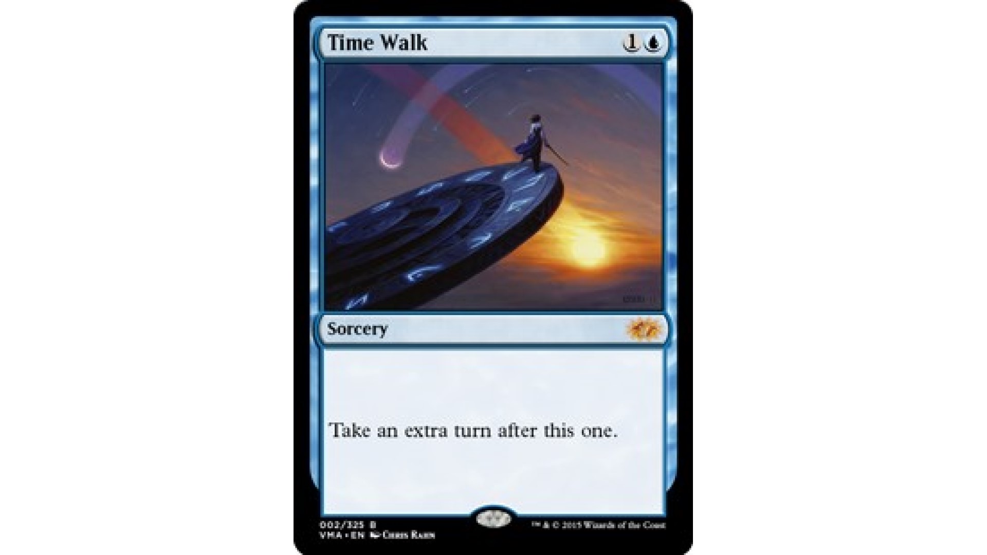 The MTG Power 9 card Time Walk
