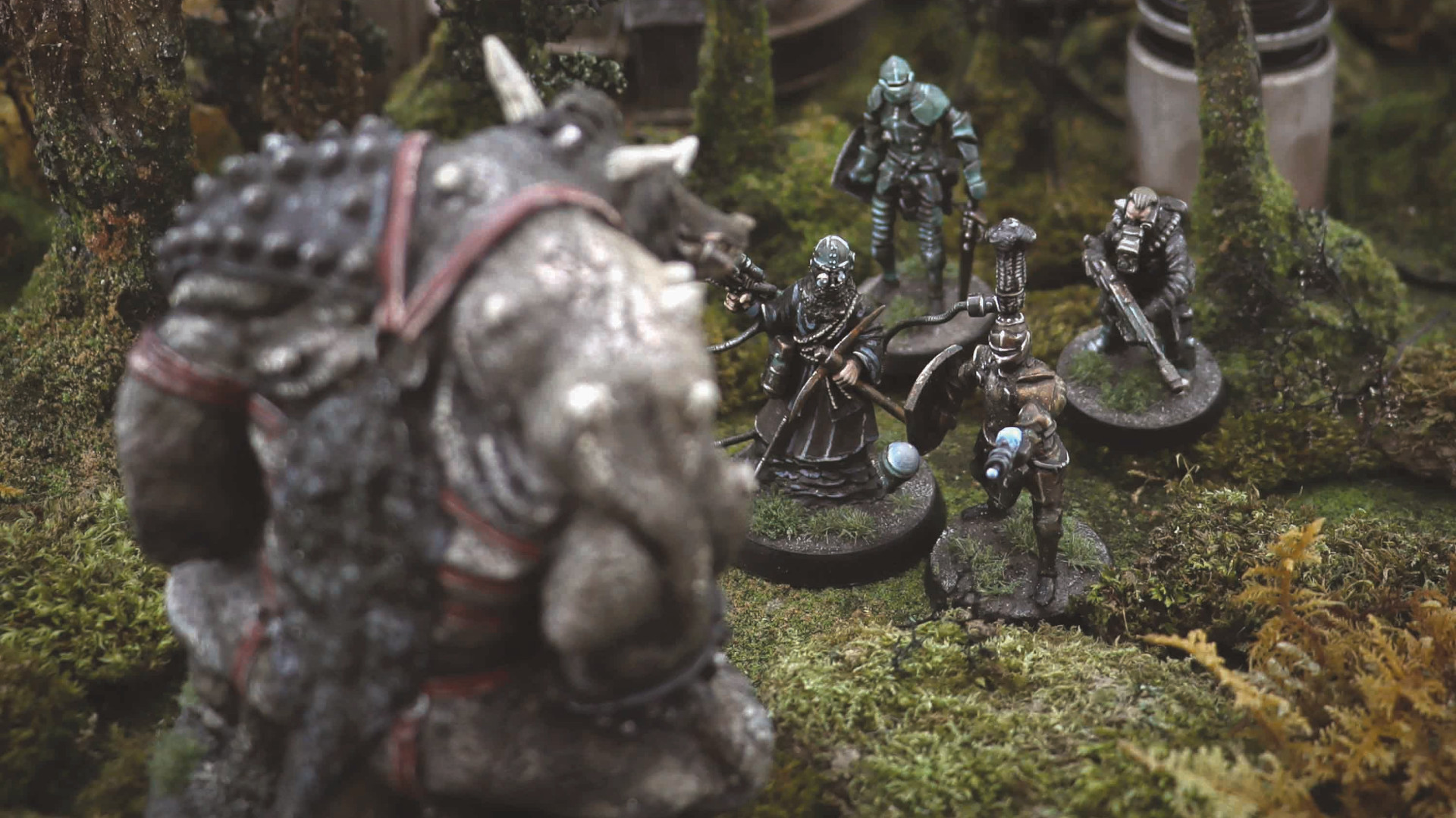 Monster-hunting sci-fi miniatures game The Doomed sounds like Hunt:  Showdown meets Warhammer 40,000