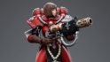 Warhammer 40k Sisters of Battle Paragon Warsuit figure by JoyToy - a 1/18 scale action figure of a Red Armoured Sister of Battle holding a multi-melta antitank gun