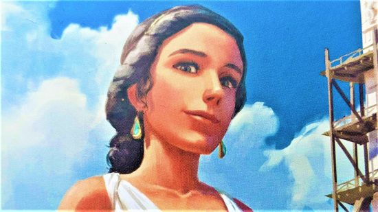 7 Wonders Edifice review - a woman from an ancient civilisation