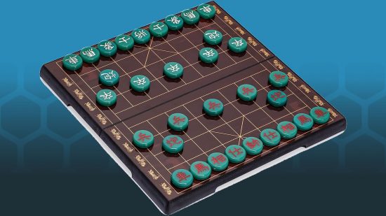 Board for Chinese chess, one of the best Chinese board games