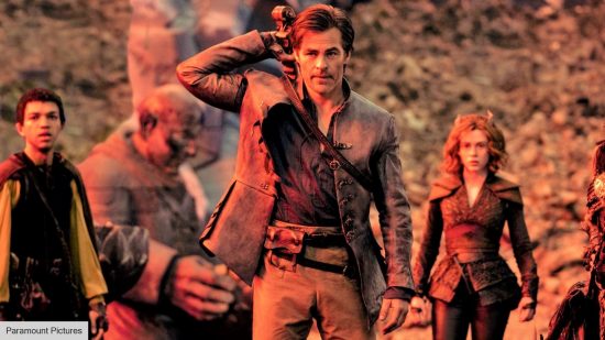 DnD movie Roll20 giveaway - Paramount Pictures still of Chris Pine in Dungeons and Dragons: Honor Among Thieves