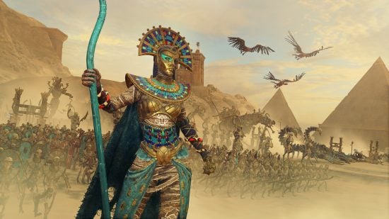 Warhammer Tomb Kings screenshot from Total War Warhammer II
