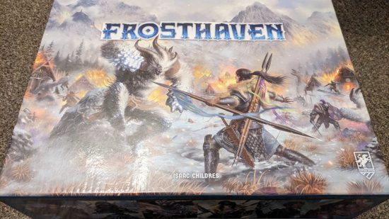 Frosthaven lessons from Gloomhaven - Frosthaven board game box
