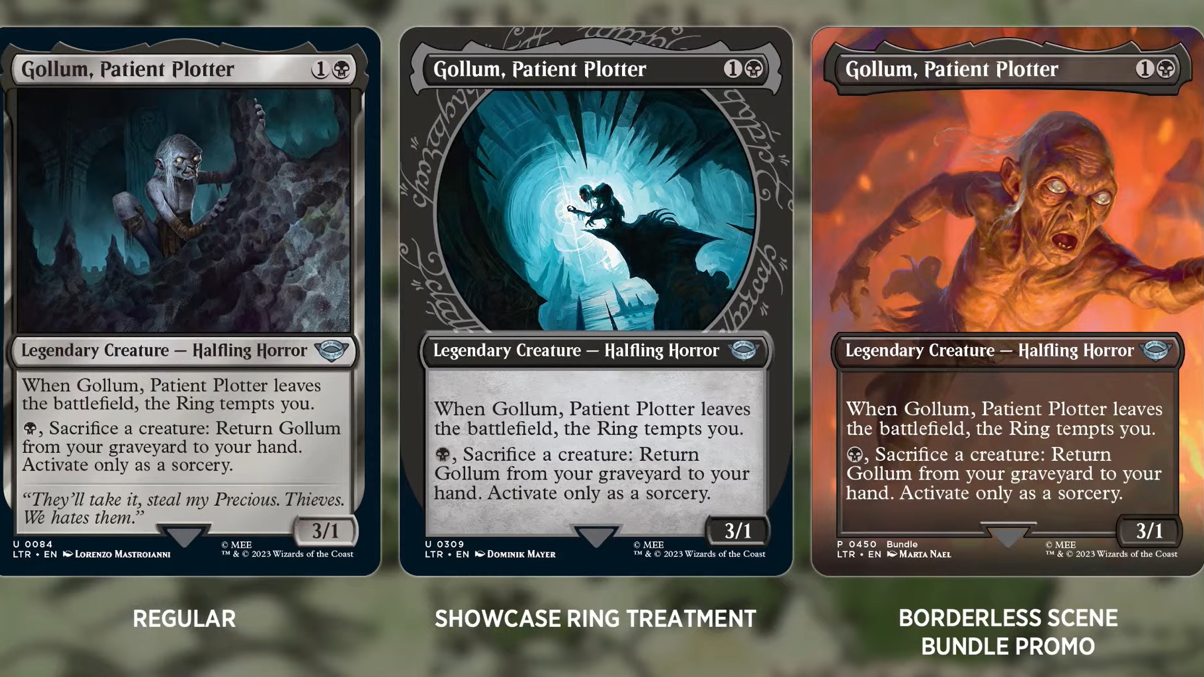 MTG Lord Of The Rings Cards Reveal Sauron, Frodo, And, 55% OFF