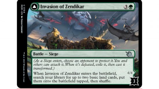 MTG battle card spoiler invasion of zendikar card