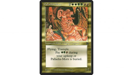MTG Elder Dragons: The MTG card Palladia-Mors