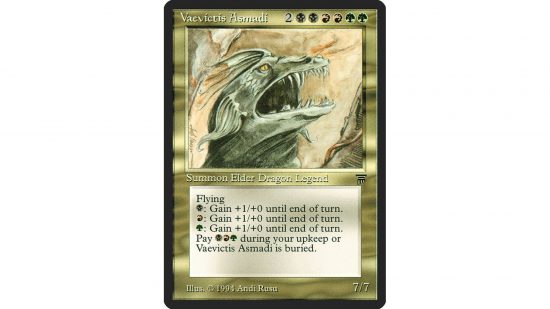 MTG Elder Dragons: The MTG card Vaevictis Asmadi
