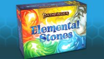 Pathfinder Elemental Stones board game box (image from Paizo)