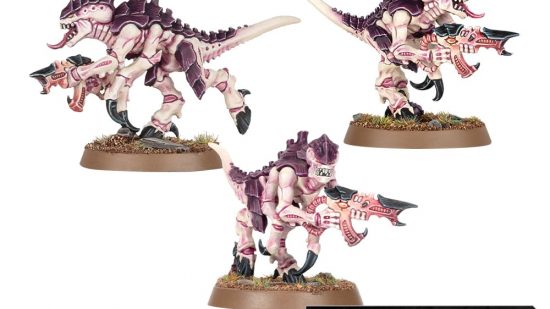 Warhammer 40k 10th edition revealed, coming Summer 2023 - Warhammer Community image showing the brand new Tyranids Termagant models