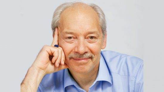 Image of Catan creator Klaus Teuber, who died at age 70