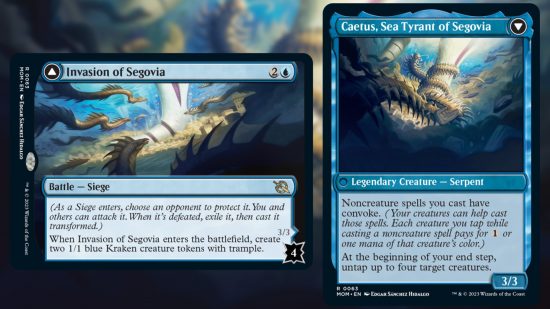 MTG card Invasion of Segovia