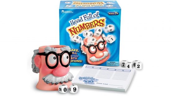 maths board game - the board game head full of numbers
