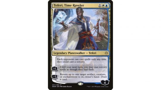 MTG card types: The MTG card Teferi, Time-Raveler