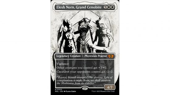 MTG March of the Machine card Elesh Norn Grand Cenobite