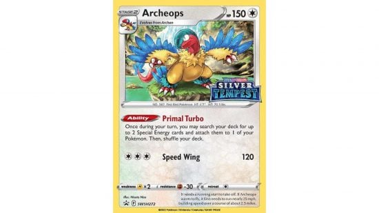 Best Pokemon decks - the Pokemon card Archeops