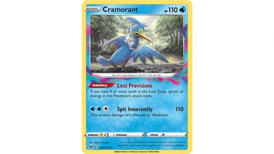 Best Pokemon decks - the Pokemon card Cramorant