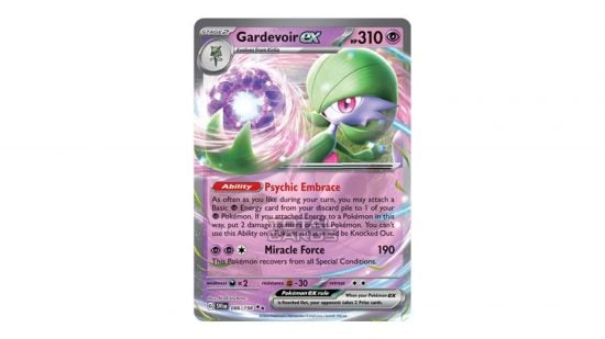 Best Pokemon decks - the Pokemon card Gardevoir EX