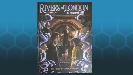 Rivers of London RPG review - book from Chaosium