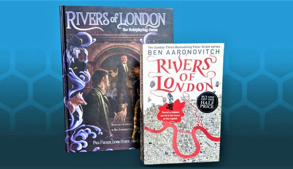 Rivers of London RPG review - photo of the Rivers of London RPG and novel