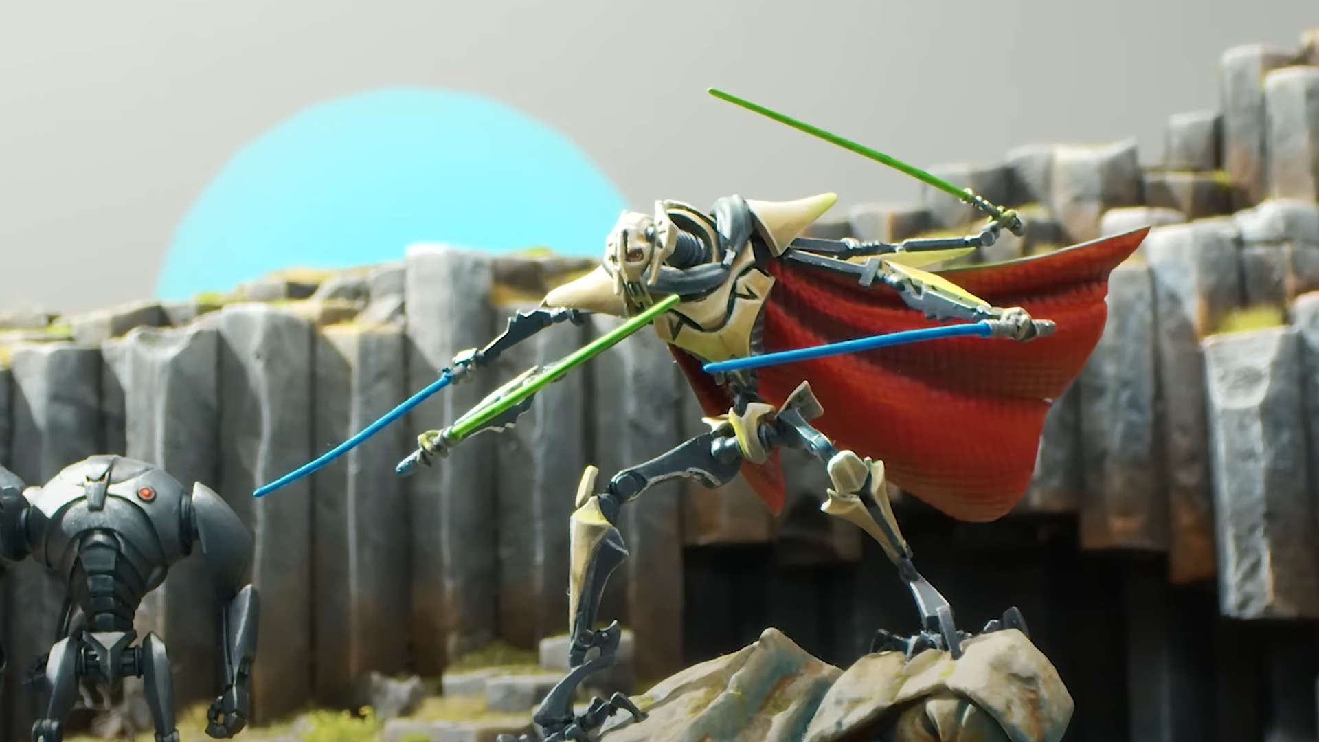 Star Wars Shatterpoint - models by Atomic Mass Games of General Grievous