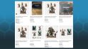 eBay listings for the Warhammer 40k Lion El'Jonson model, after pre-orders crash the GW webstore
