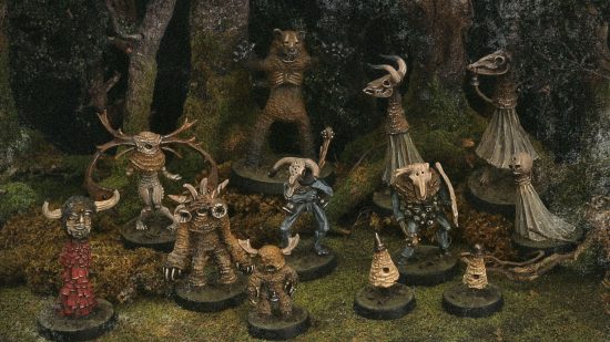 Folk Horrors miniatures by Ana Polanšćak are creepier than Warhammer - minis based on European Folklore from the Folk Horrors 2 Kickstarter